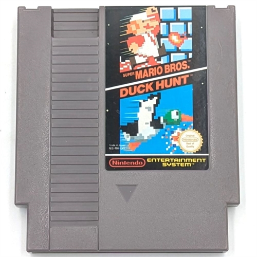 Super Mario Bros og Duck Hunt - UKV - NES Spil (B Grade) (Genbrug)